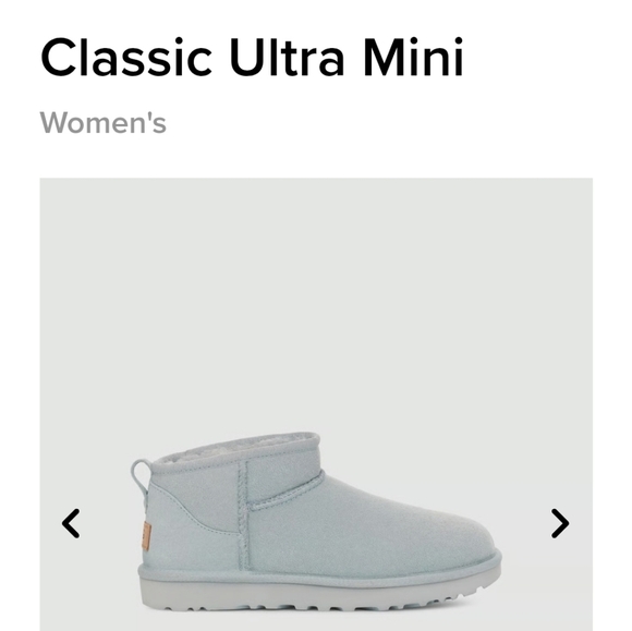UGG Classic Ultra Mini * Limited Edition: Sea Foam - Picture 2 of 6
